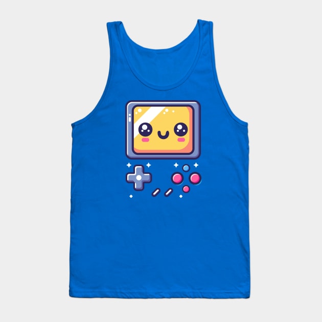 Game console cute face Tank Top by AO01